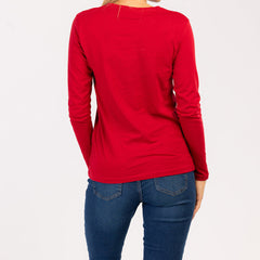 LUMA - DÁMSKÉ TRIČKO S DLOUHÝM RUKÁVEM ZE 100% BAVLNY