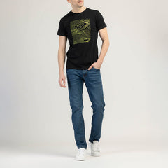 PÁNSKÉ BAVLNĚNÉ TRIČKO S KRÁTKÝM RUKÁVEM - WEARIX