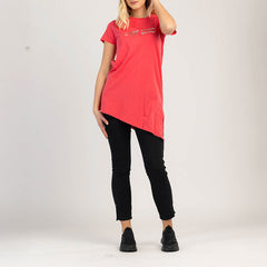 DÁMSKÁ KRÁTKÁ TUNIKA 100% BAVLNA - COMFINA