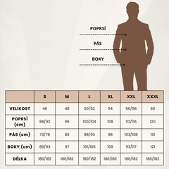 PÁNSKÉ BAVLNĚNÉ KALHOTY - TREKMAN