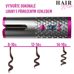 HAIRGLAM™: BEZDRÁTOVÁ KULMA NA VLASY