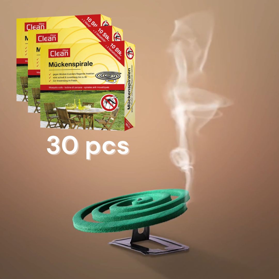 SPIRALSHIELD - SPIRÁLA PROTI KOMÁRŮM S KOVOVÝM DRŽÁKEM