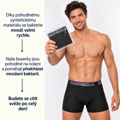 COTTONCORE™ – PÁNSKÉ BAVLNĚNÉ BOXERKY 4+1 ZDARMA - 62,6 Kč za ks