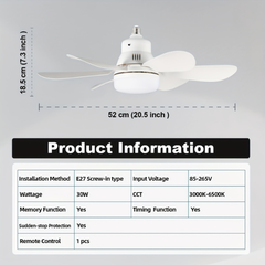 BREEZELITE™ - STROPNÍ VENTILÁTOR S OSVĚTLENÍM