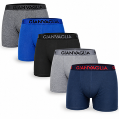 COTTONCORE™ – PÁNSKÉ BAVLNĚNÉ BOXERKY 4+1 ZDARMA - 62,6 Kč za ks