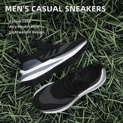 NOVATREK™ - LEHKÉ PRODYŠNÉ ČERNÉ PLOCHÉ LOAFERS