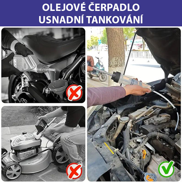 OILMAX - RUČNÍ PUMPA NA DÁVKOVÁNÍ OLEJE