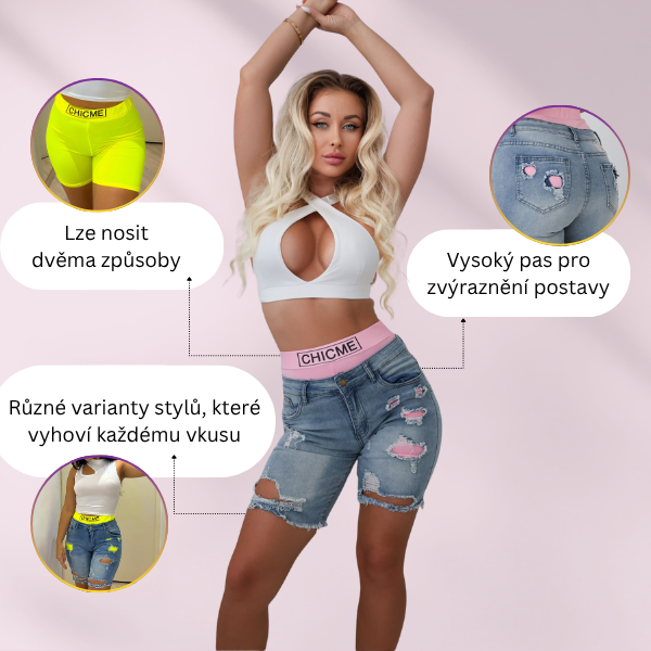 PATCHFUSION - DÁMSKÉ KRÁTKÉ KALHOTY