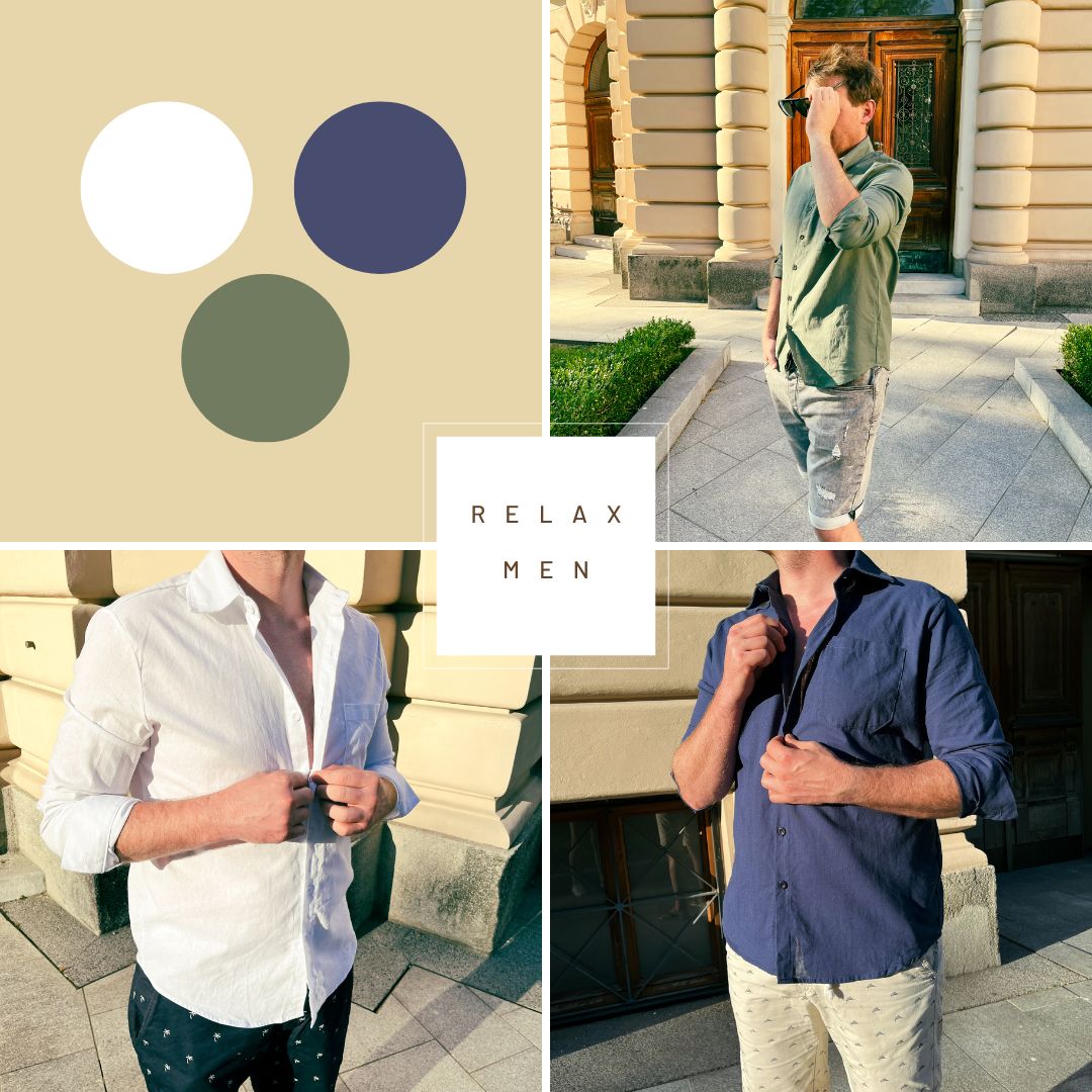 RELAXMEN™ - PÁNSKÁ LEHKÁ KOŠILE