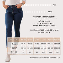 SKINNY® – ZATEPLENÉ ZIMNÍ DŽÍNY