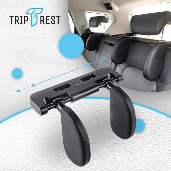 TRIPREST® – ERGONOMICKÁ OPĚRKA HLAVY A KRKU DO AUTA