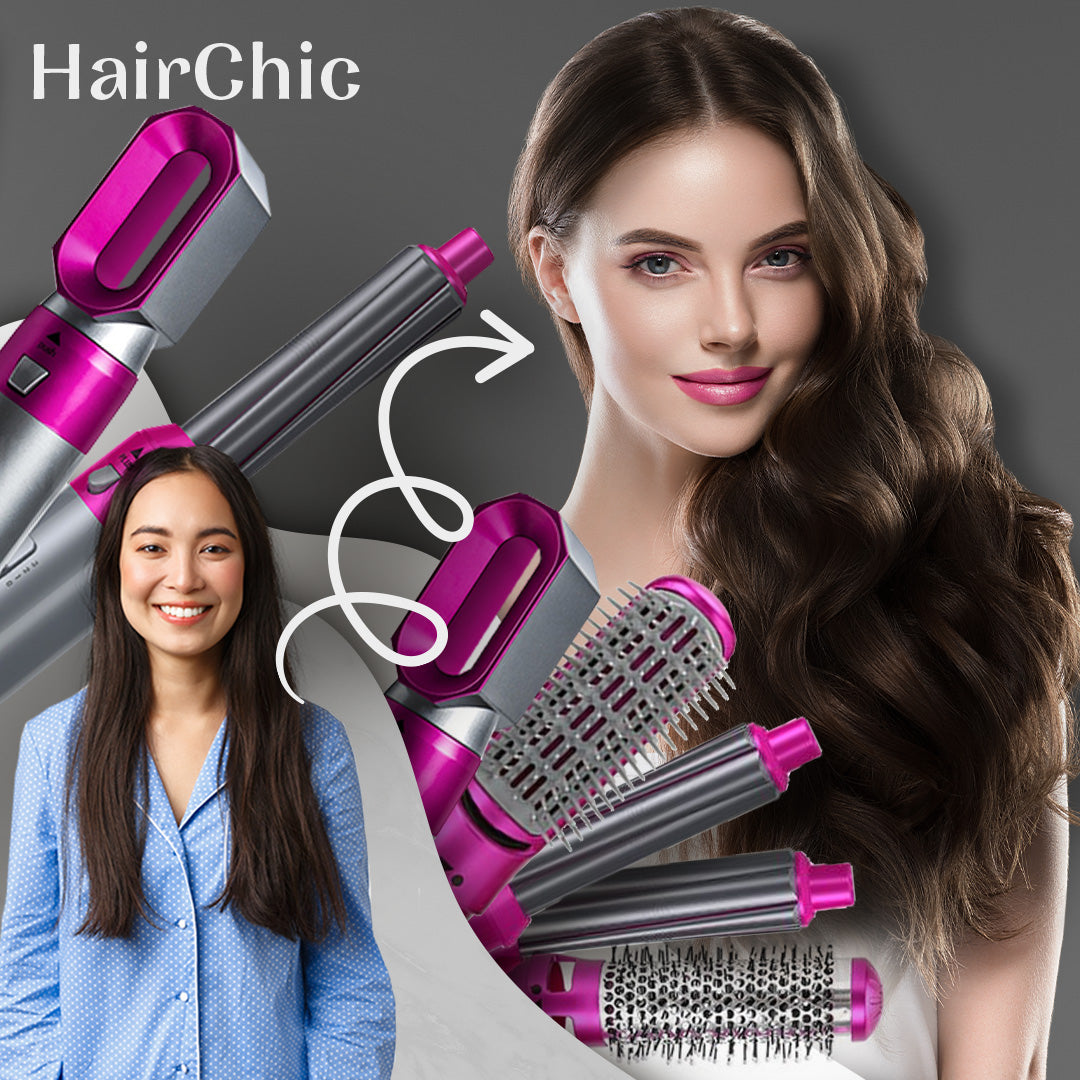 HAIRCHIC™ - VÍCEÚČELOVÝ KULMOFÉN NA VLASY 5v1