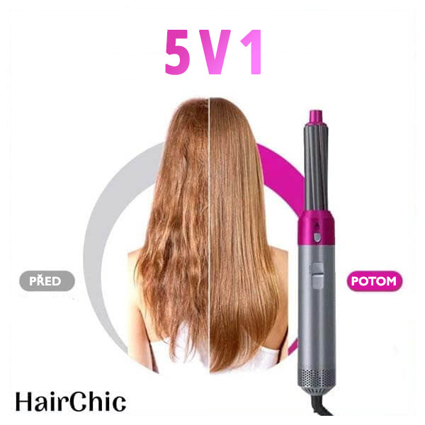 HAIRCHIC™ - VÍCEÚČELOVÝ KULMOFÉN NA VLASY 5v1