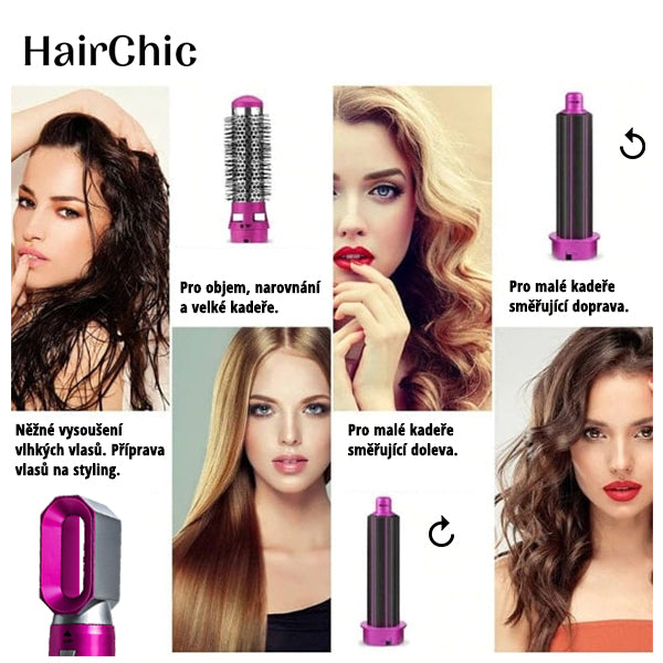 HAIRCHIC™ - VÍCEÚČELOVÝ KULMOFÉN NA VLASY 5v1