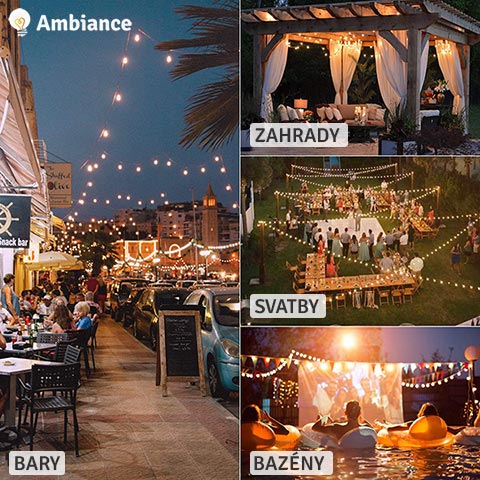 AMBIANCE™ – SVĚTELNÝ ŘETĚZ