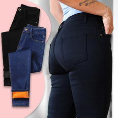 SKINNY® – ZATEPLENÉ ZIMNÍ DŽÍNY