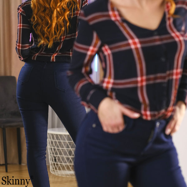 SKINNY® – ZATEPLENÉ ZIMNÍ DŽÍNY