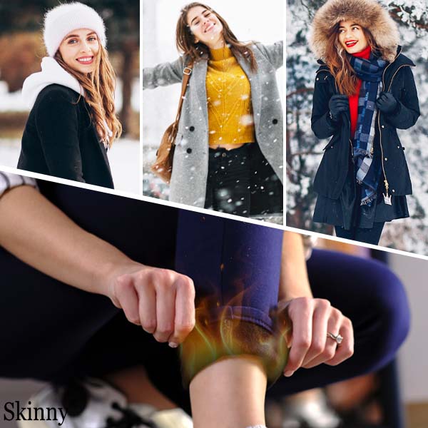 SKINNY® – ZATEPLENÉ ZIMNÍ DŽÍNY