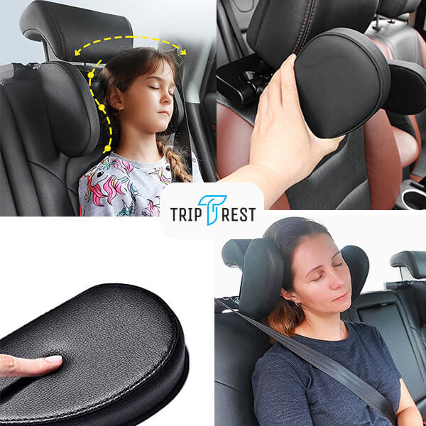 TRIPREST® – ERGONOMICKÁ OPĚRKA HLAVY A KRKU DO AUTA