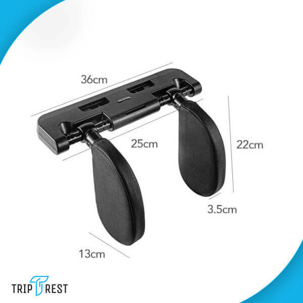 TRIPREST® – ERGONOMICKÁ OPĚRKA HLAVY A KRKU DO AUTA