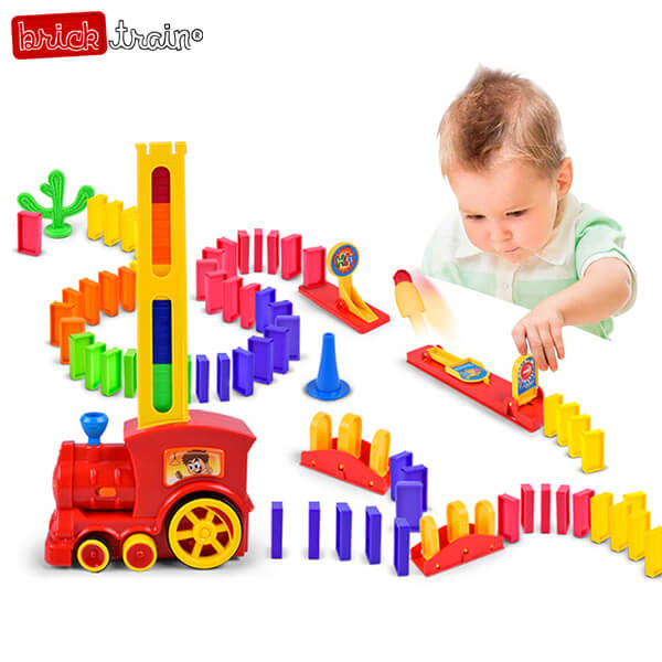 BRICKTRAIN® - VLÁČEK, KTERÝ SKLÁDÁ KOSTKY