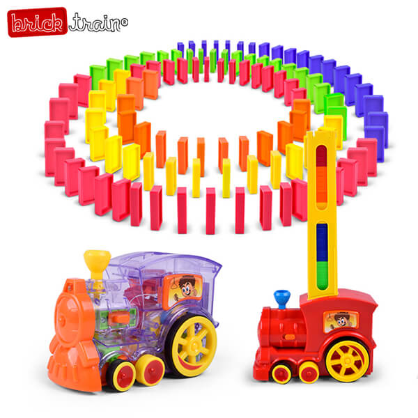 BRICKTRAIN® - VLÁČEK, KTERÝ SKLÁDÁ KOSTKY