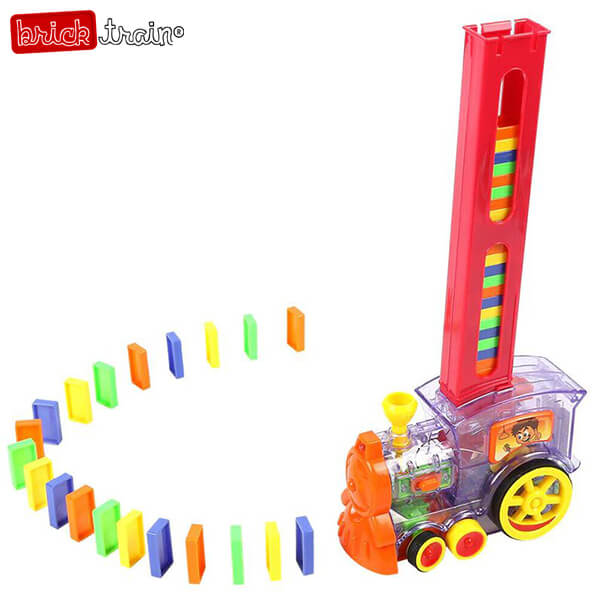 BRICKTRAIN® - VLÁČEK, KTERÝ SKLÁDÁ KOSTKY