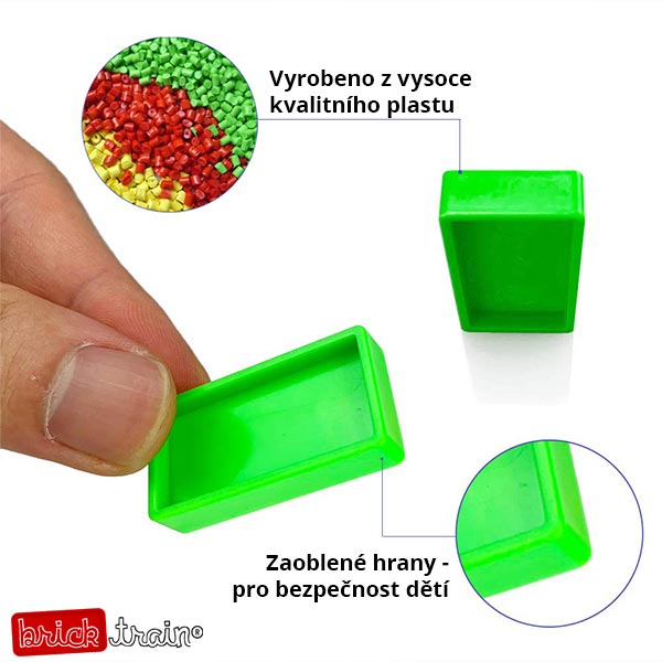 BRICKTRAIN® - VLÁČEK, KTERÝ SKLÁDÁ KOSTKY