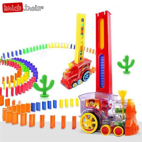 BRICKTRAIN® - VLÁČEK, KTERÝ SKLÁDÁ KOSTKY