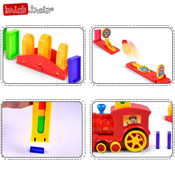 BRICKTRAIN® - VLÁČEK, KTERÝ SKLÁDÁ KOSTKY
