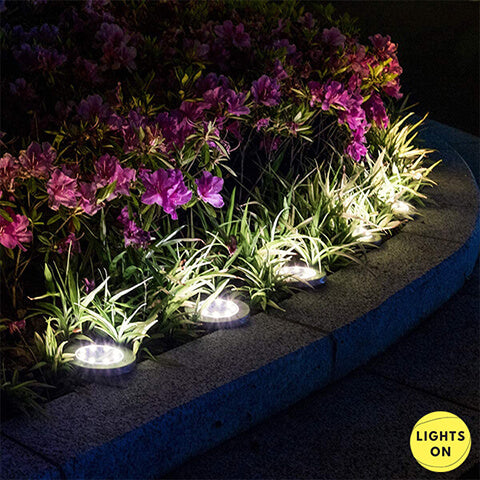 LIGHTSON®: LED SOLÁRNÍ LAMPY, 2+2 ZDARMA