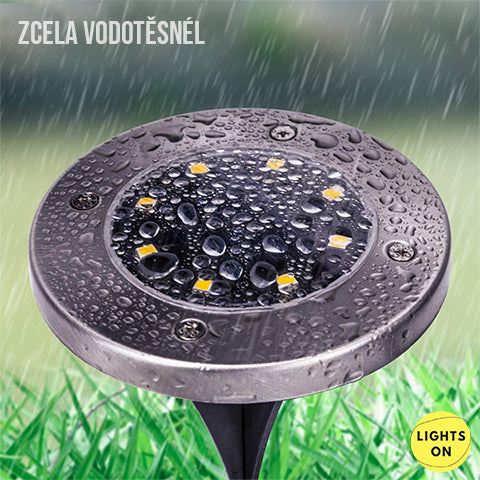 LIGHTSON®: LED SOLÁRNÍ LAMPY, 2+2 ZDARMA