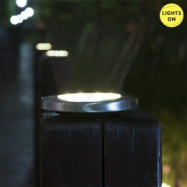 LIGHTSON®: LED SOLÁRNÍ LAMPY, 2+2 ZDARMA