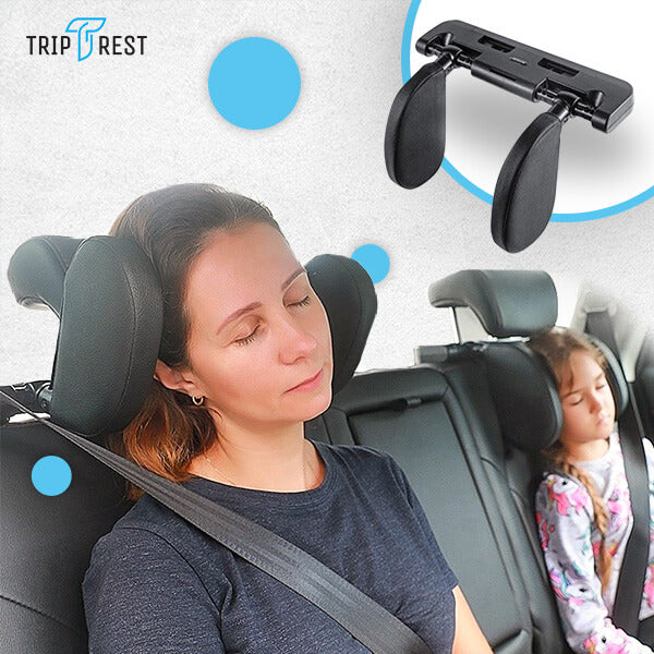 TRIPREST® – ERGONOMICKÁ OPĚRKA HLAVY A KRKU DO AUTA